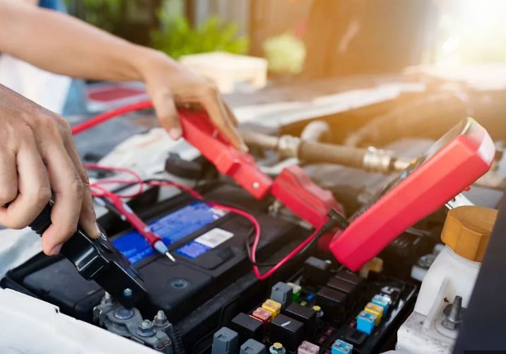 تعویض باتری خودرو